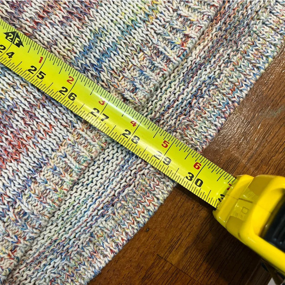 Matilda Jane Beautiful Moments Sweater cable knit multi color sweater size M - Picture 9 of 12